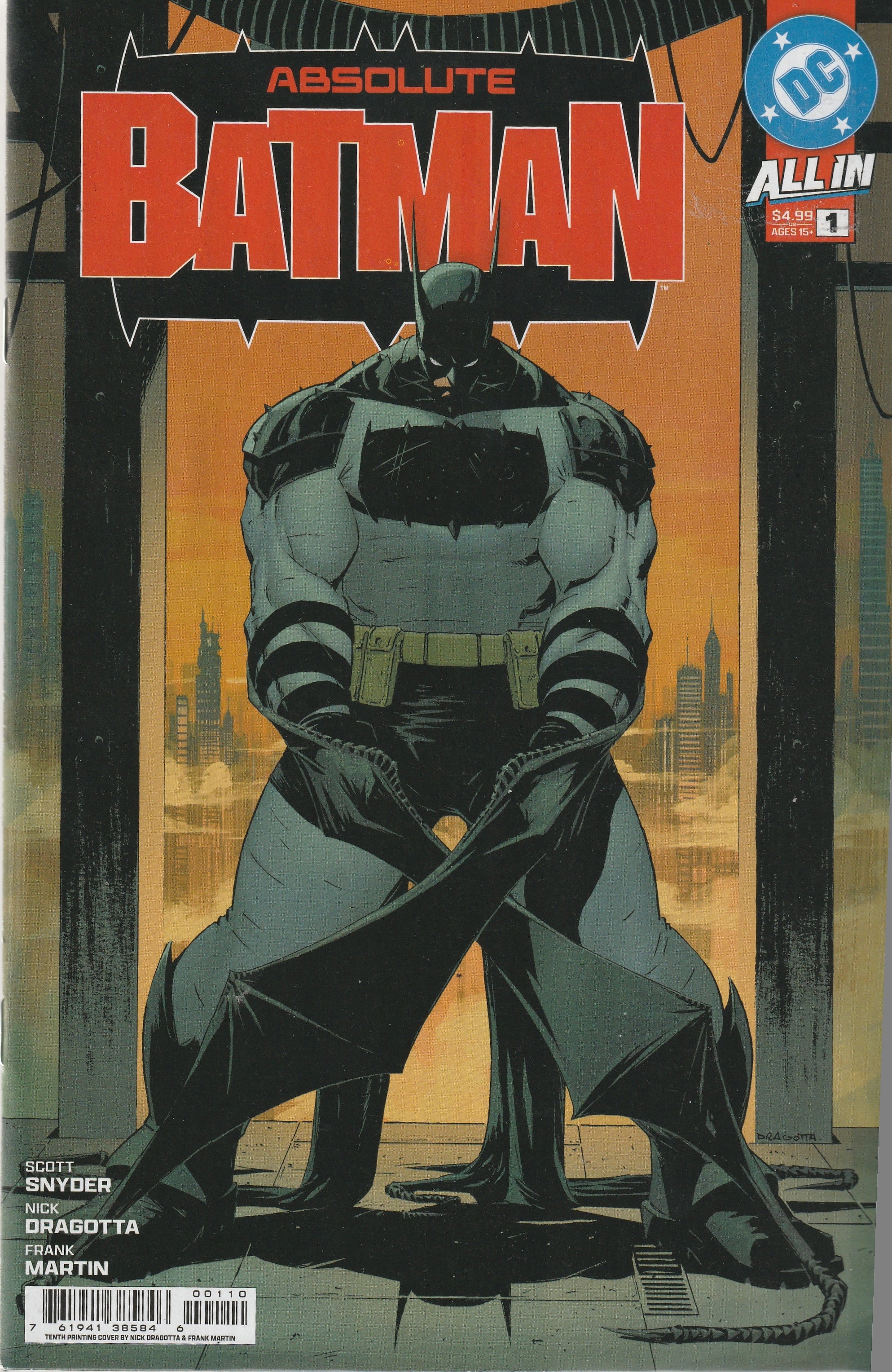 Absolute Batman #1 10th Printing