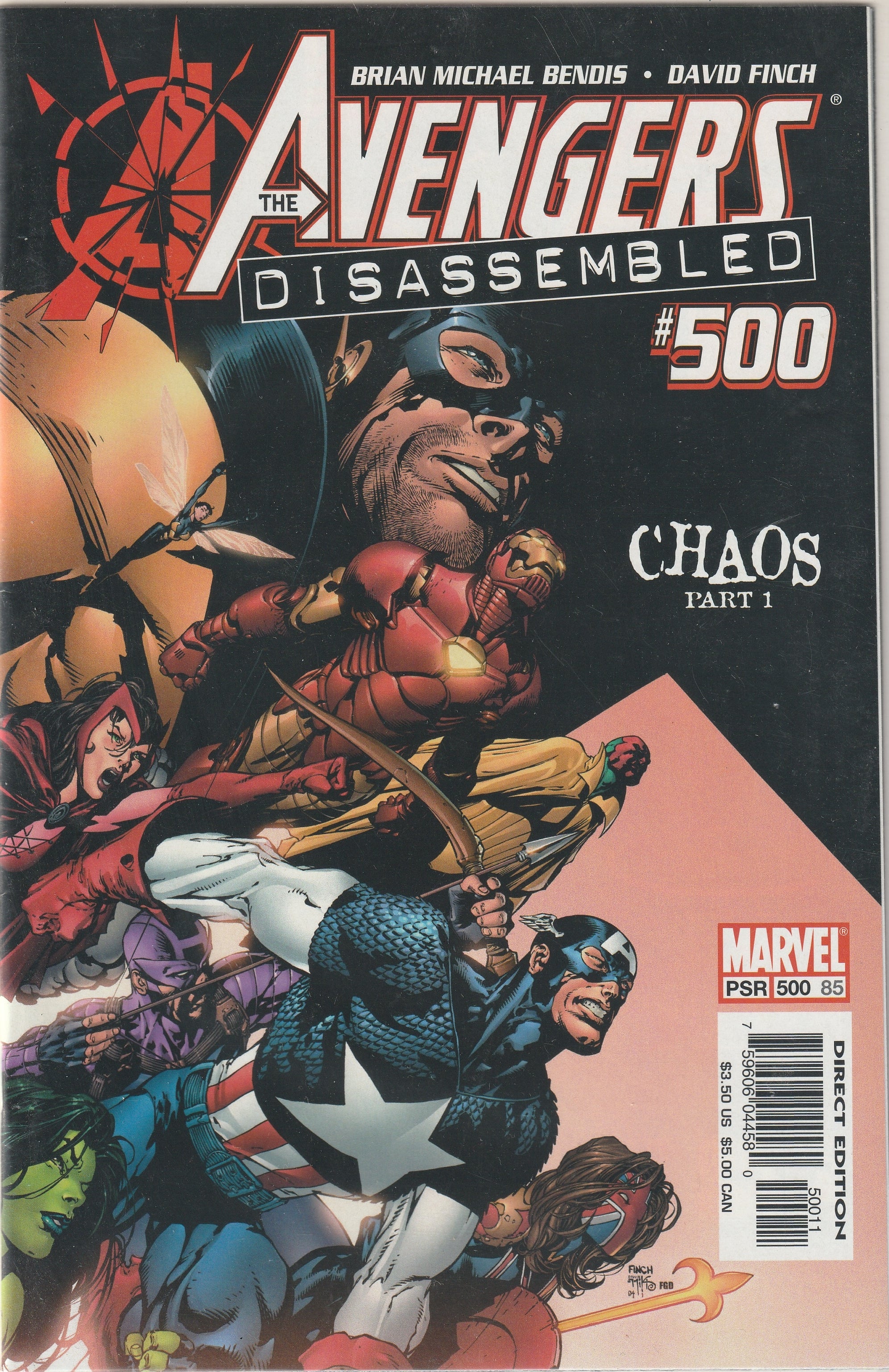 Avengers #85 (LGY 500)