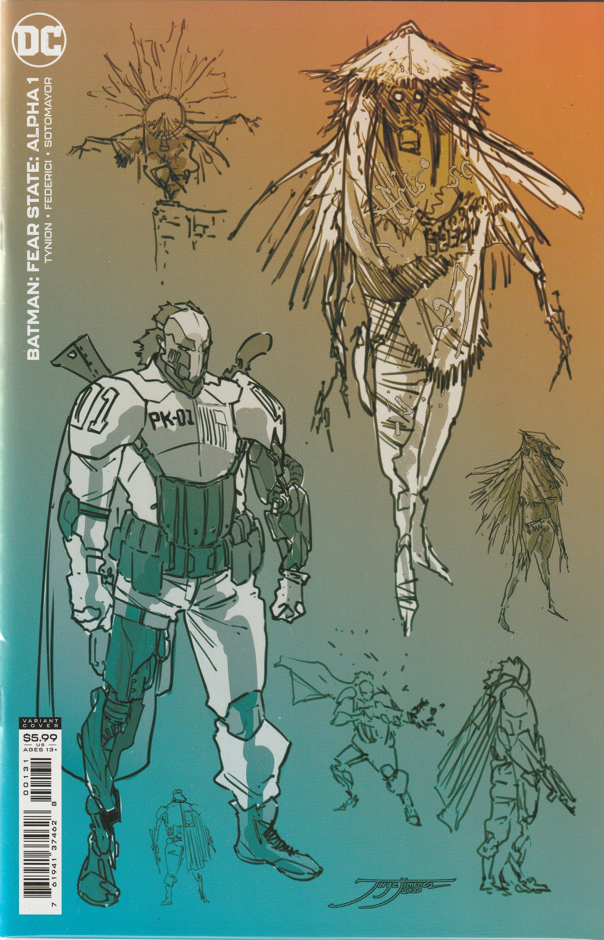 Batman: Fear State Alpha 1 1:25 Variant