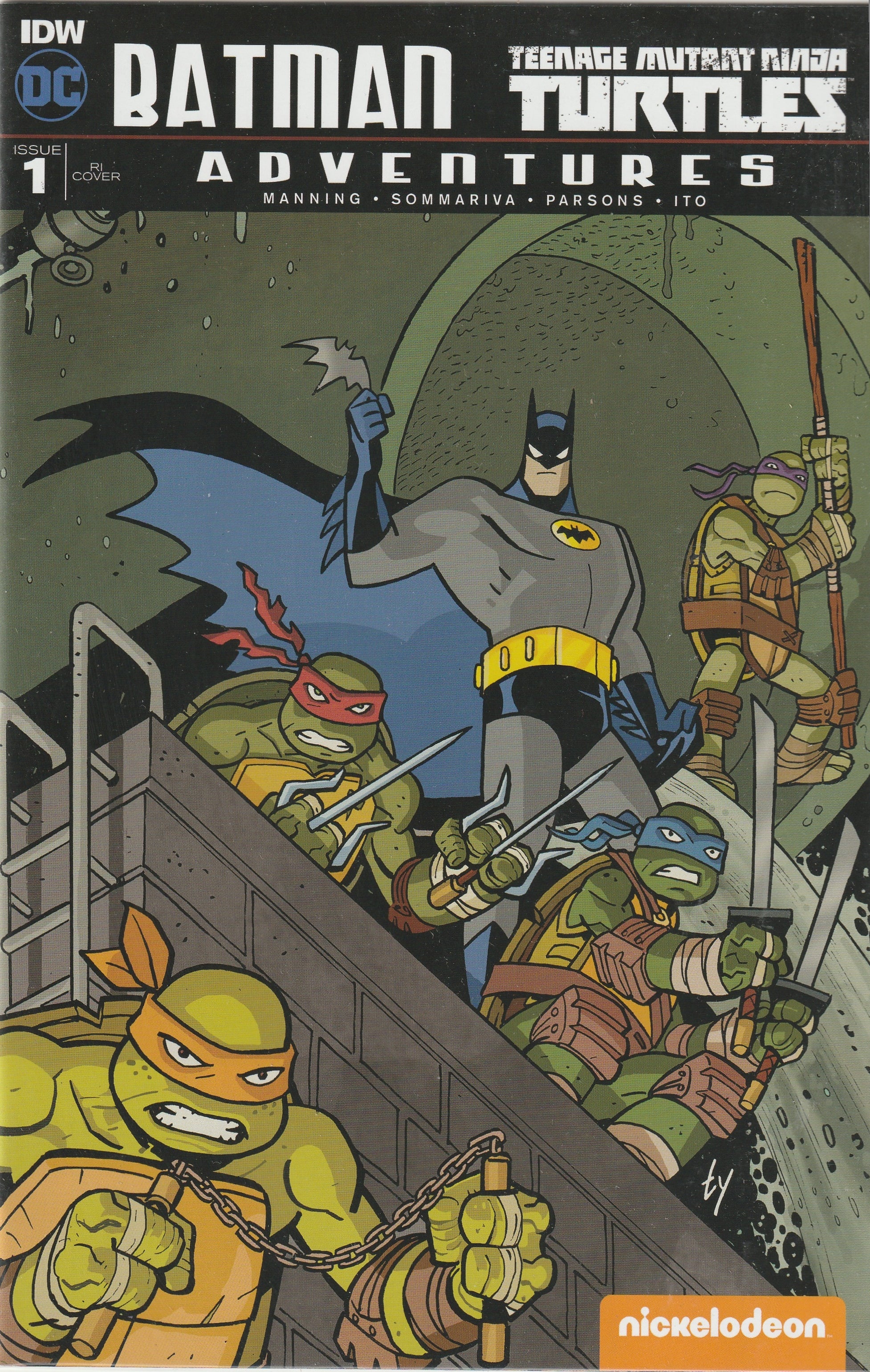 Batman TMNT Adventures #1 Retailer Exclusive.