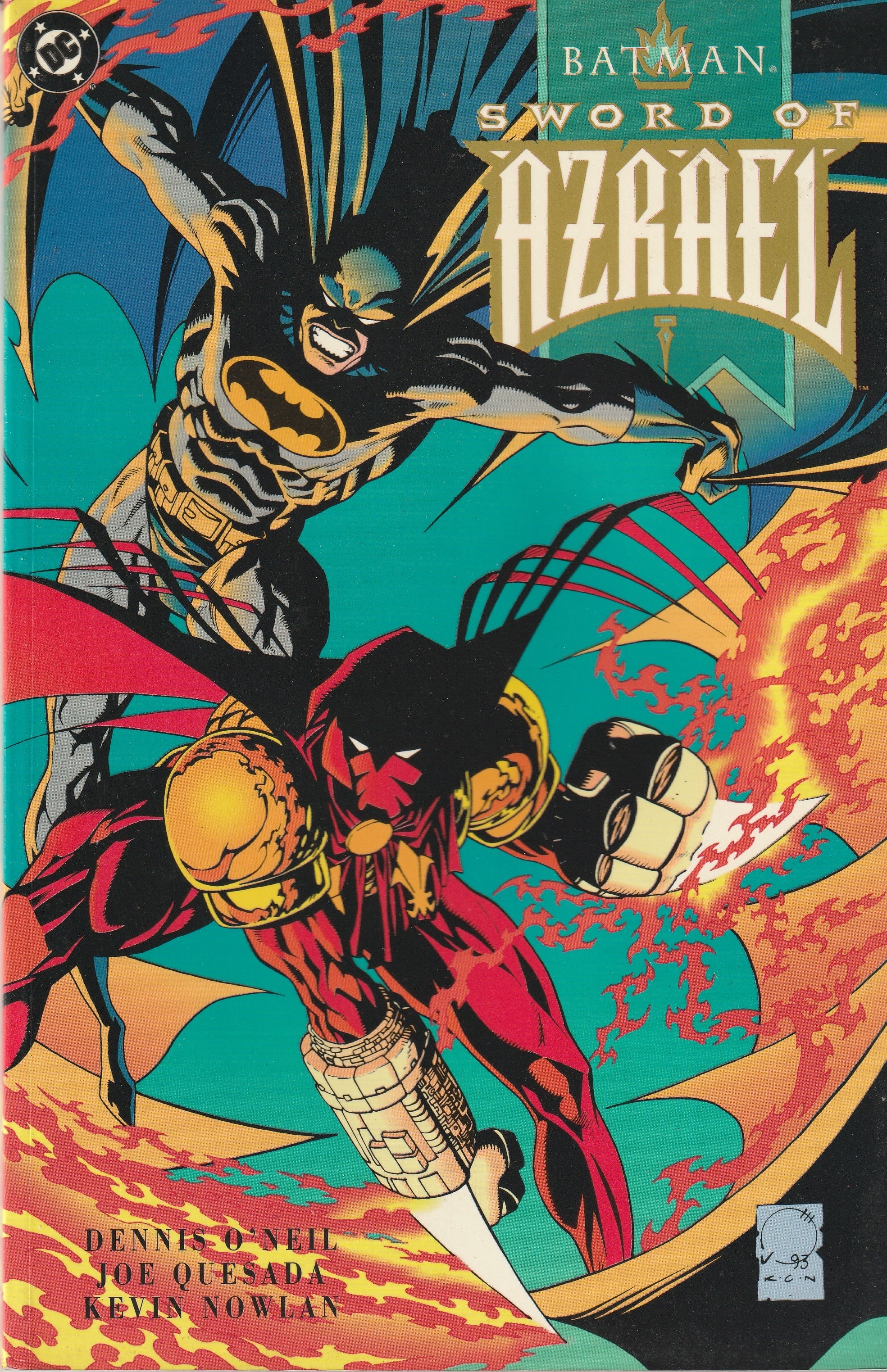 Batman: Sword of Azrael TPB Variant