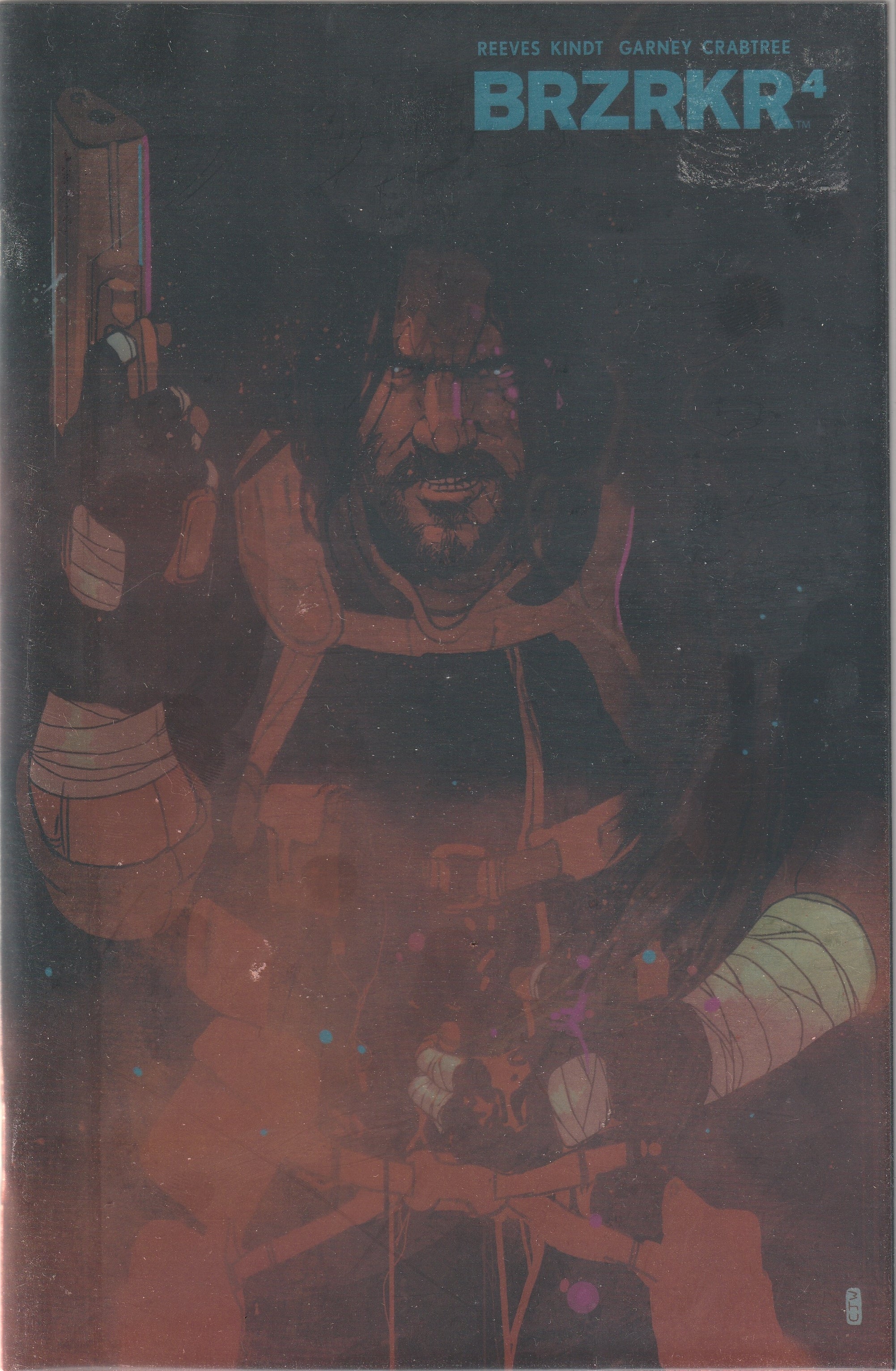 BRZRKR #4 Foil Variant