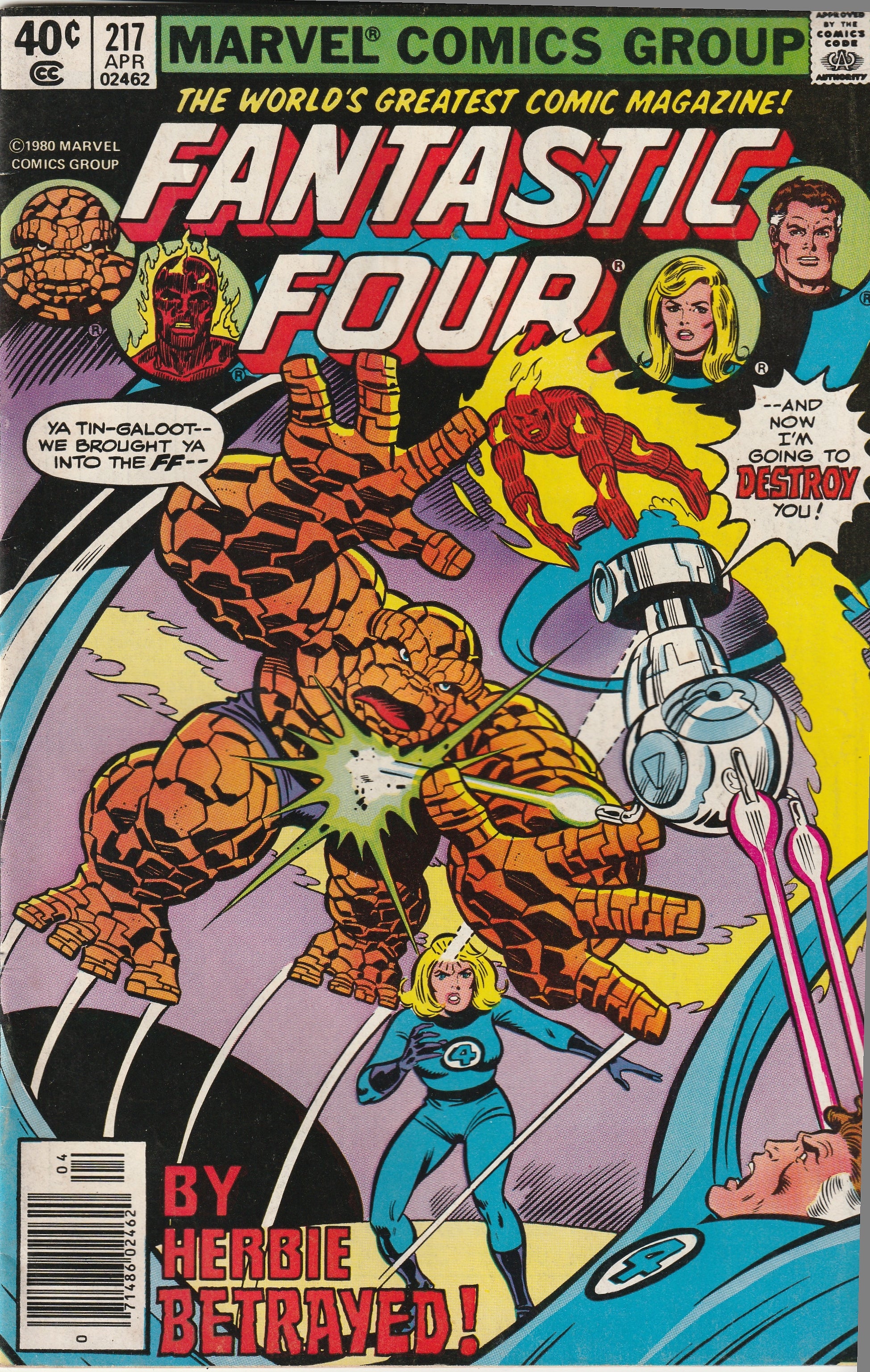 Fantastic Four #217