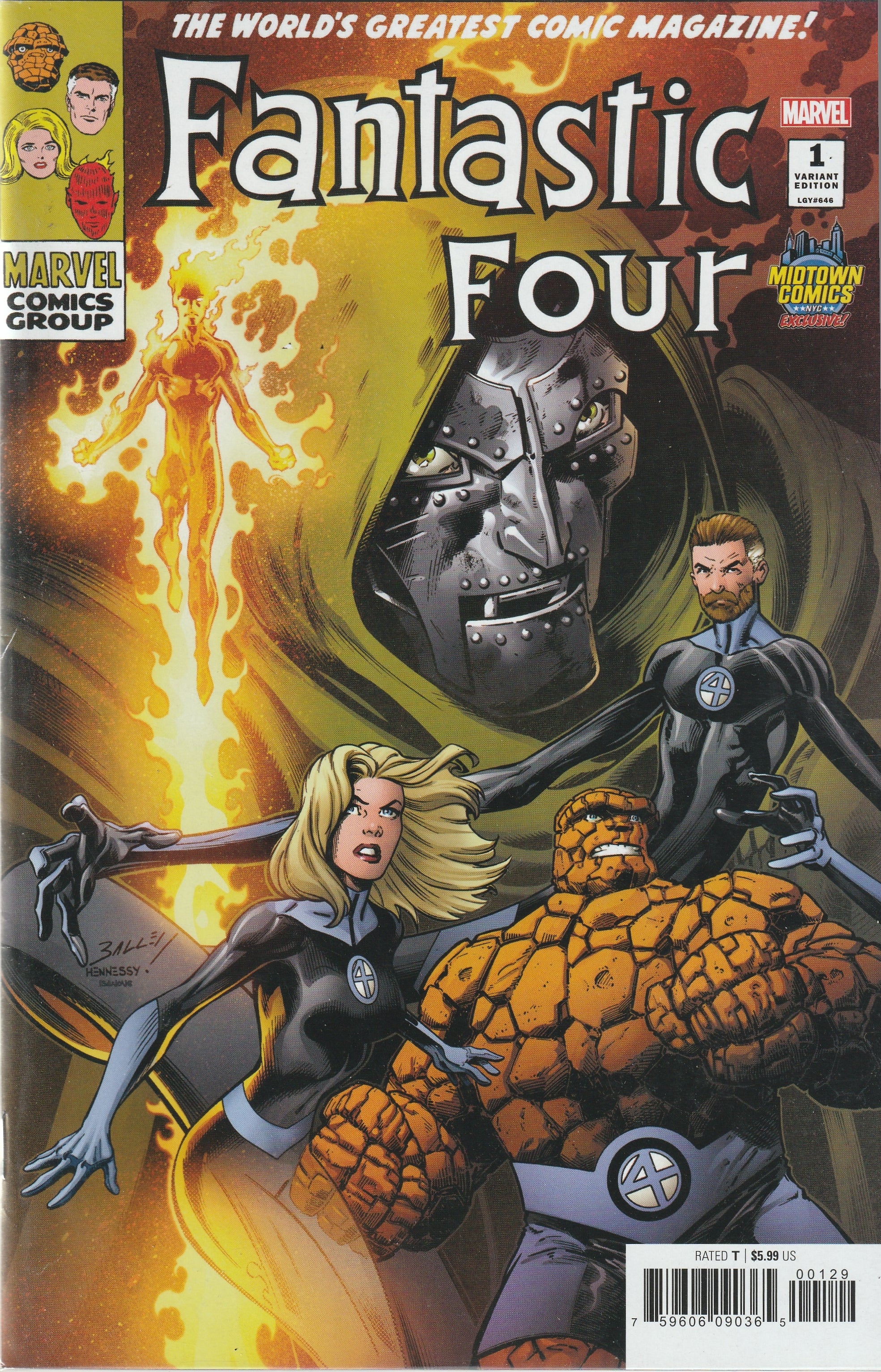 Fantastic Four #1 Variant