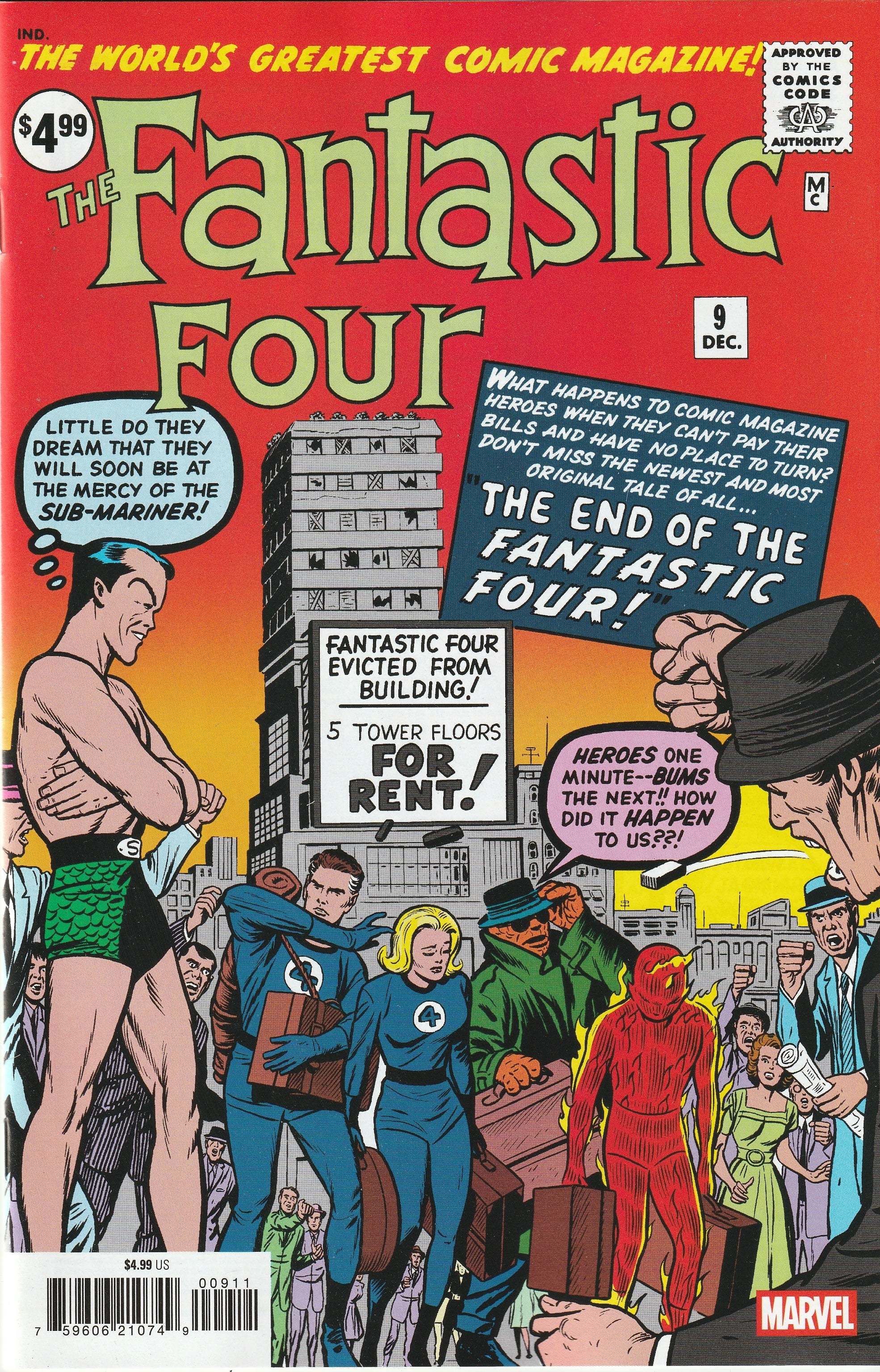 Fantastic Four #9 Facsimile Edition