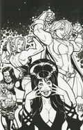 Harley Quinn x Elvira #3 Blind Bag Cover R by Chad Hardin