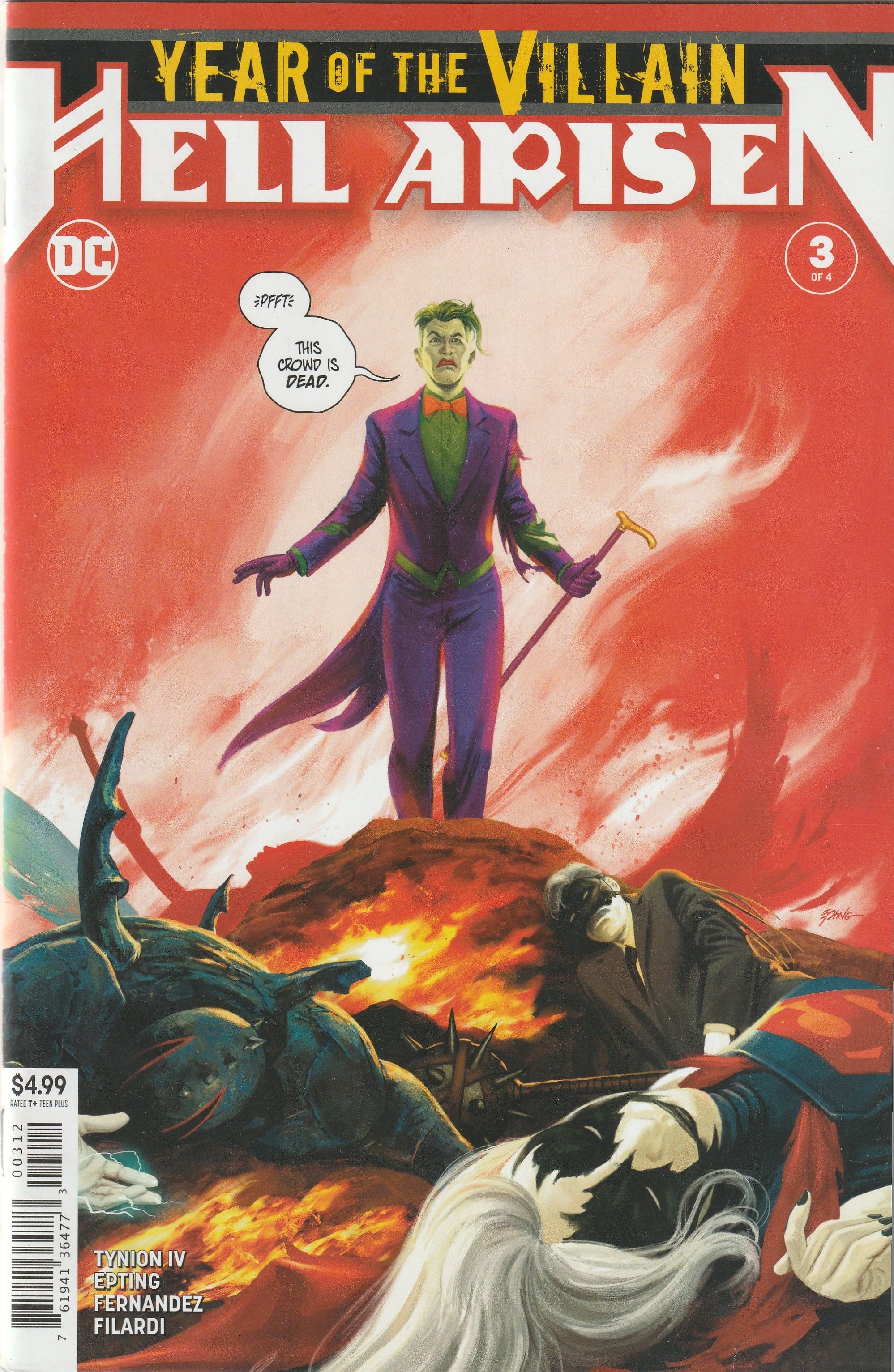 Year of the Villain: Hell Arisen #3 2nd Print