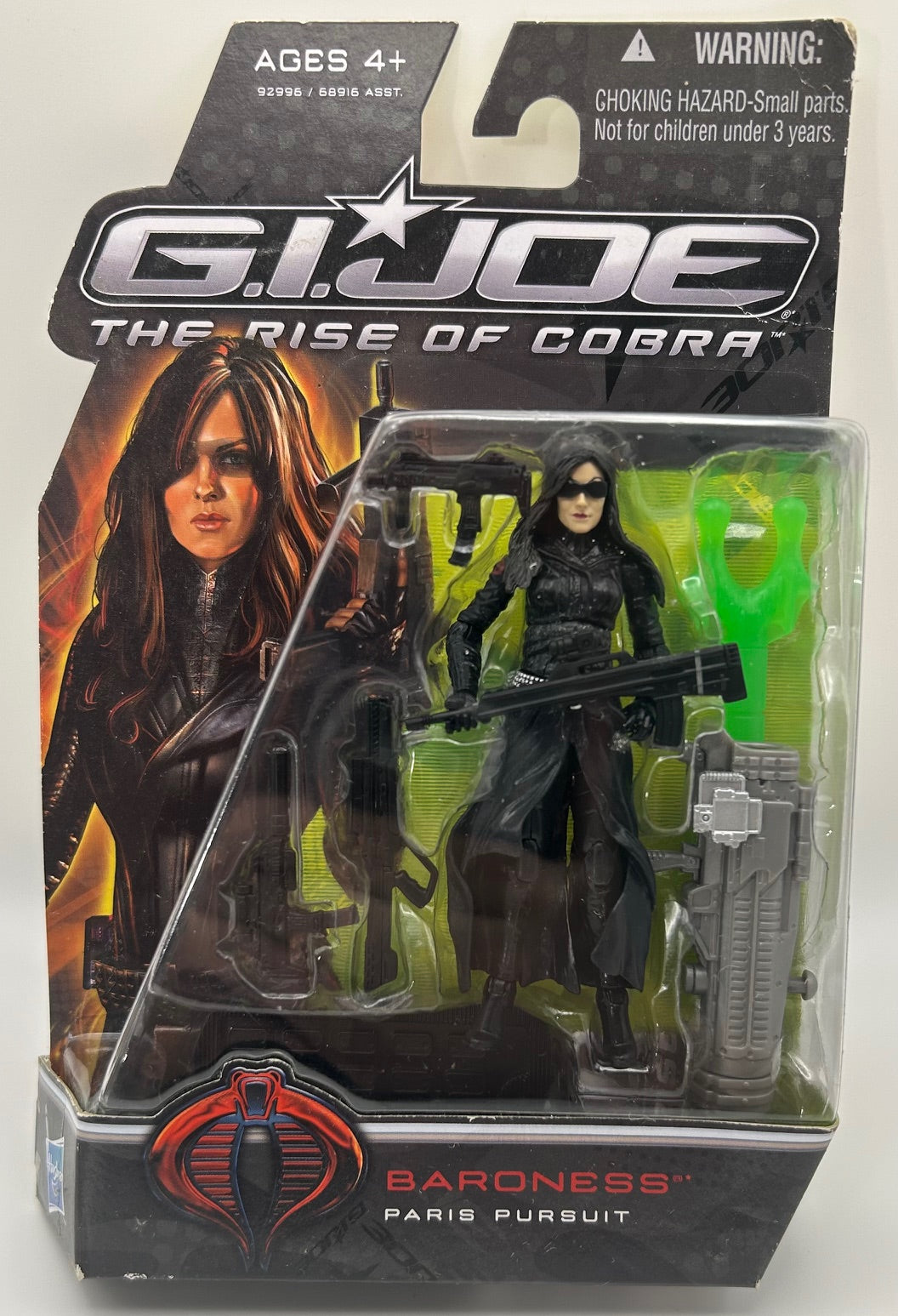 GI Joe The Rise of Cobra Baroness Paris Pursuit Figure