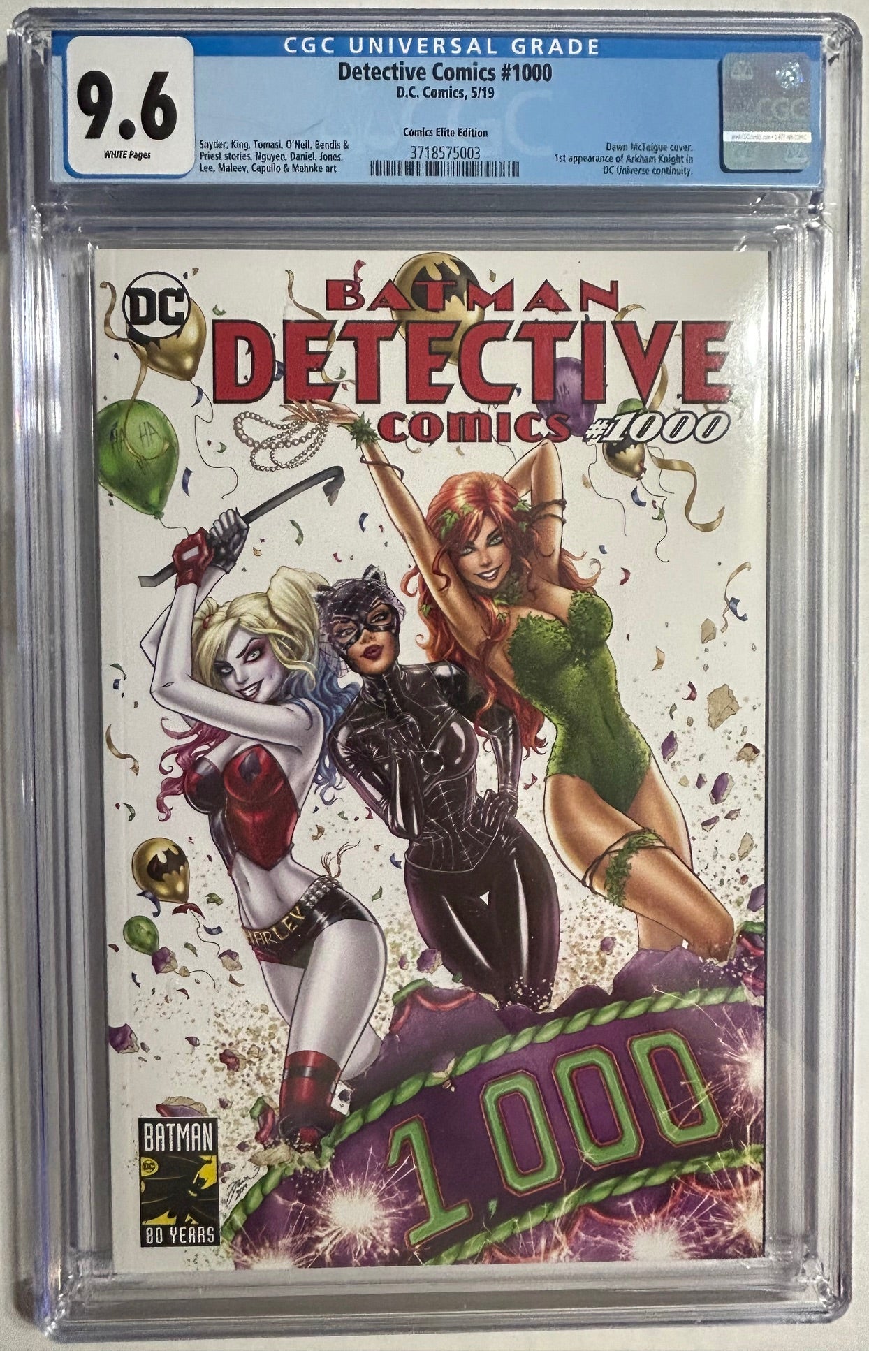 Detective Comics #1000 Dawn McTeigue Variant CGC 9.6