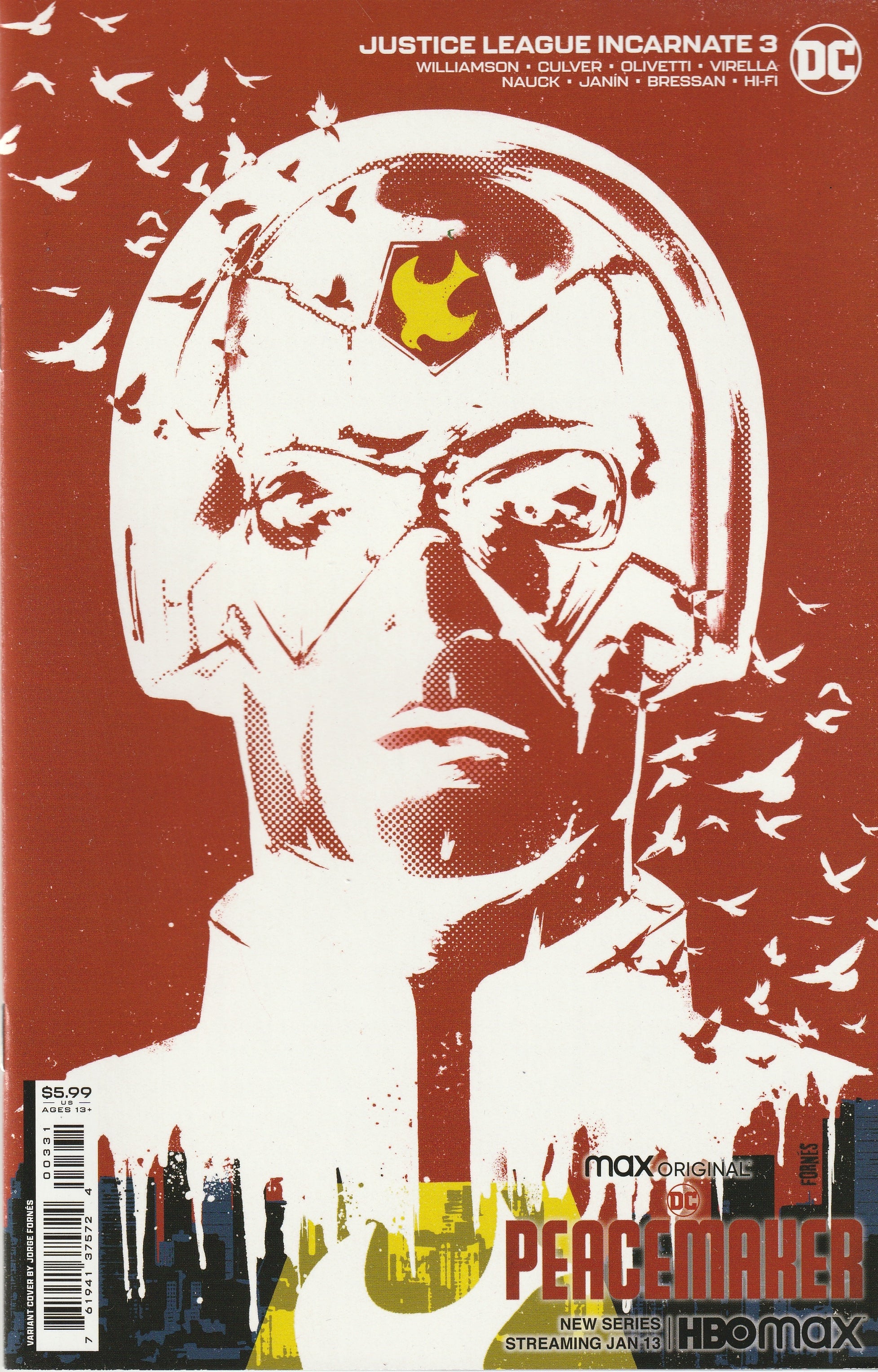 Justice League Incarnate #3 Variant