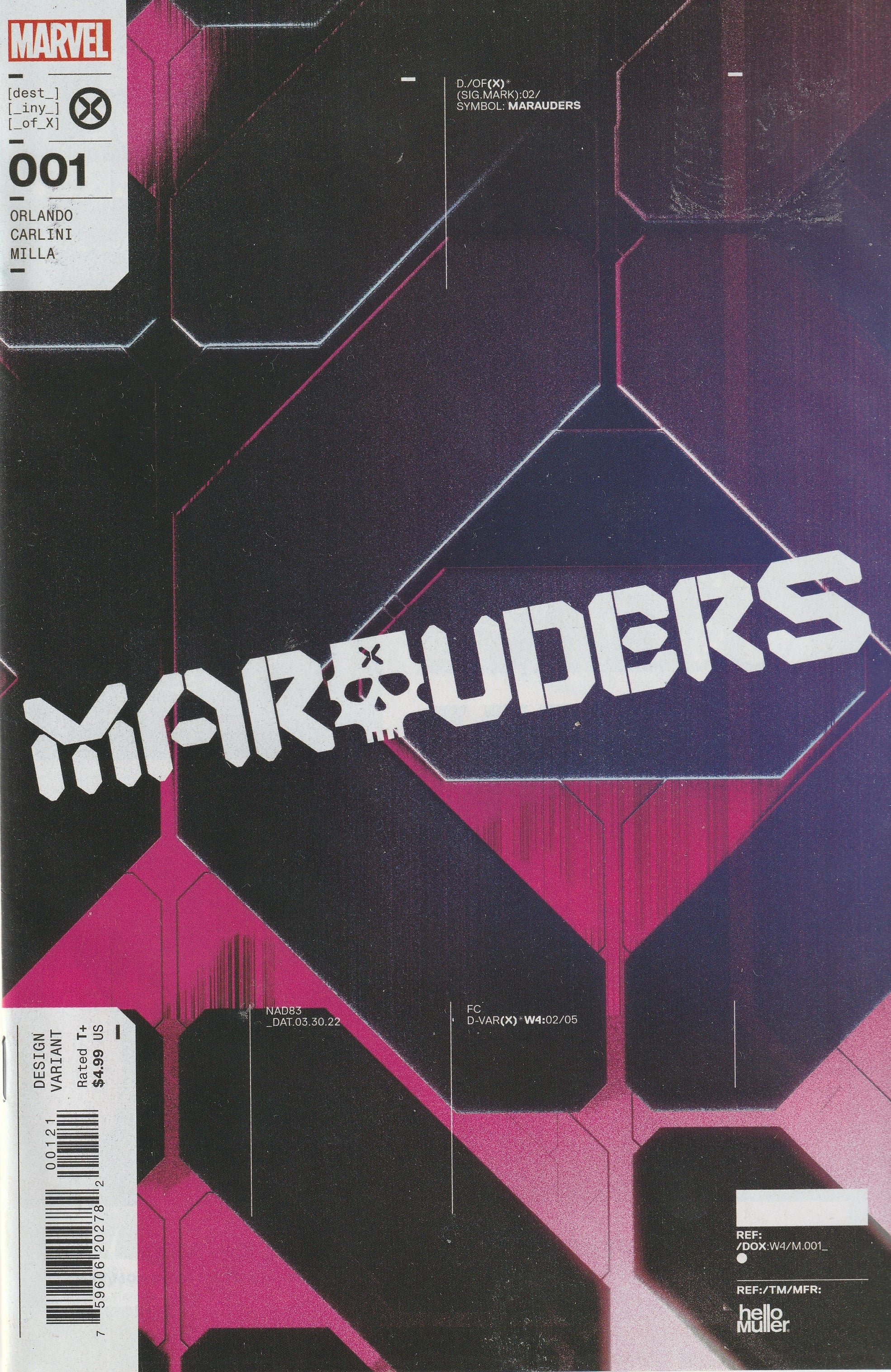 Marauders #1 Variant