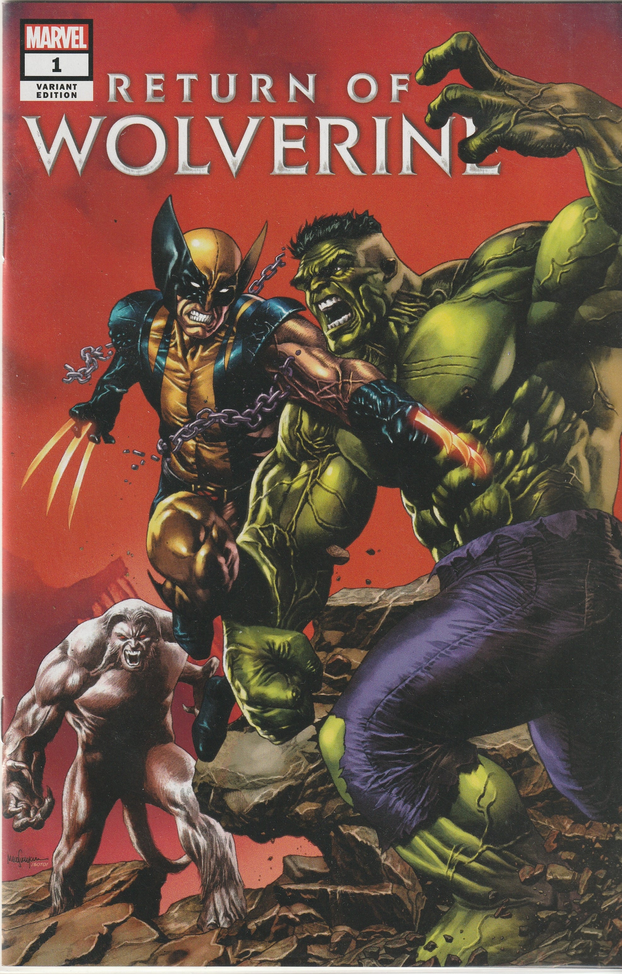 Return of Wolverine #1 Variant