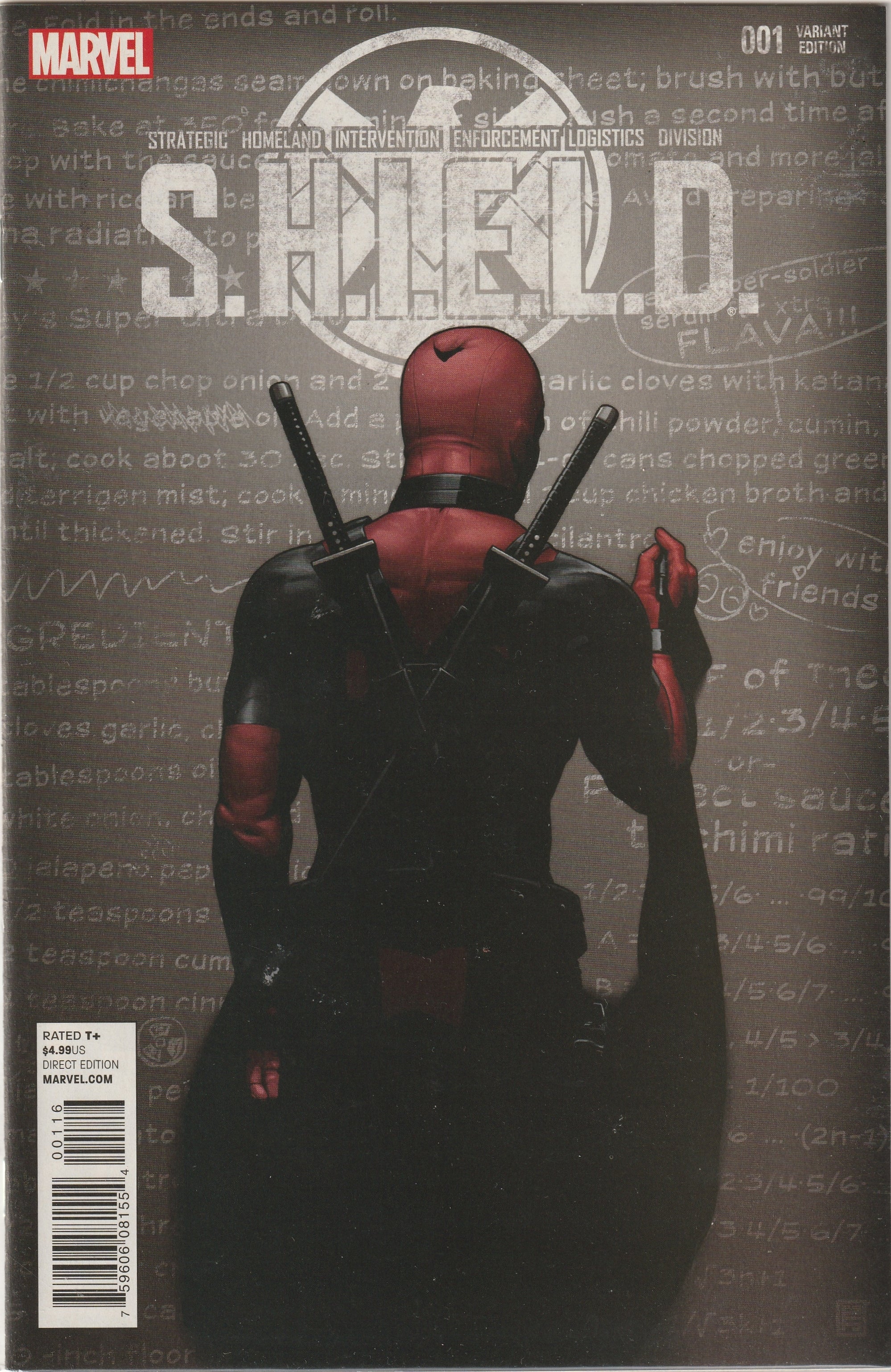S.H.I.E.L.D. #1 Deadpool Variant.