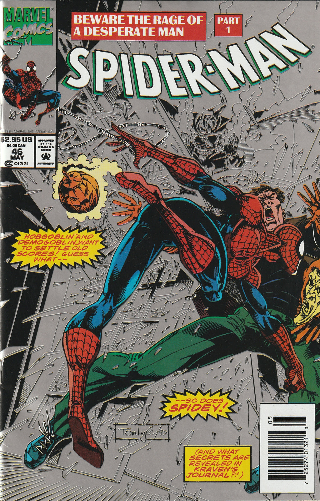 Spider-Man #46 w/Animation Cel