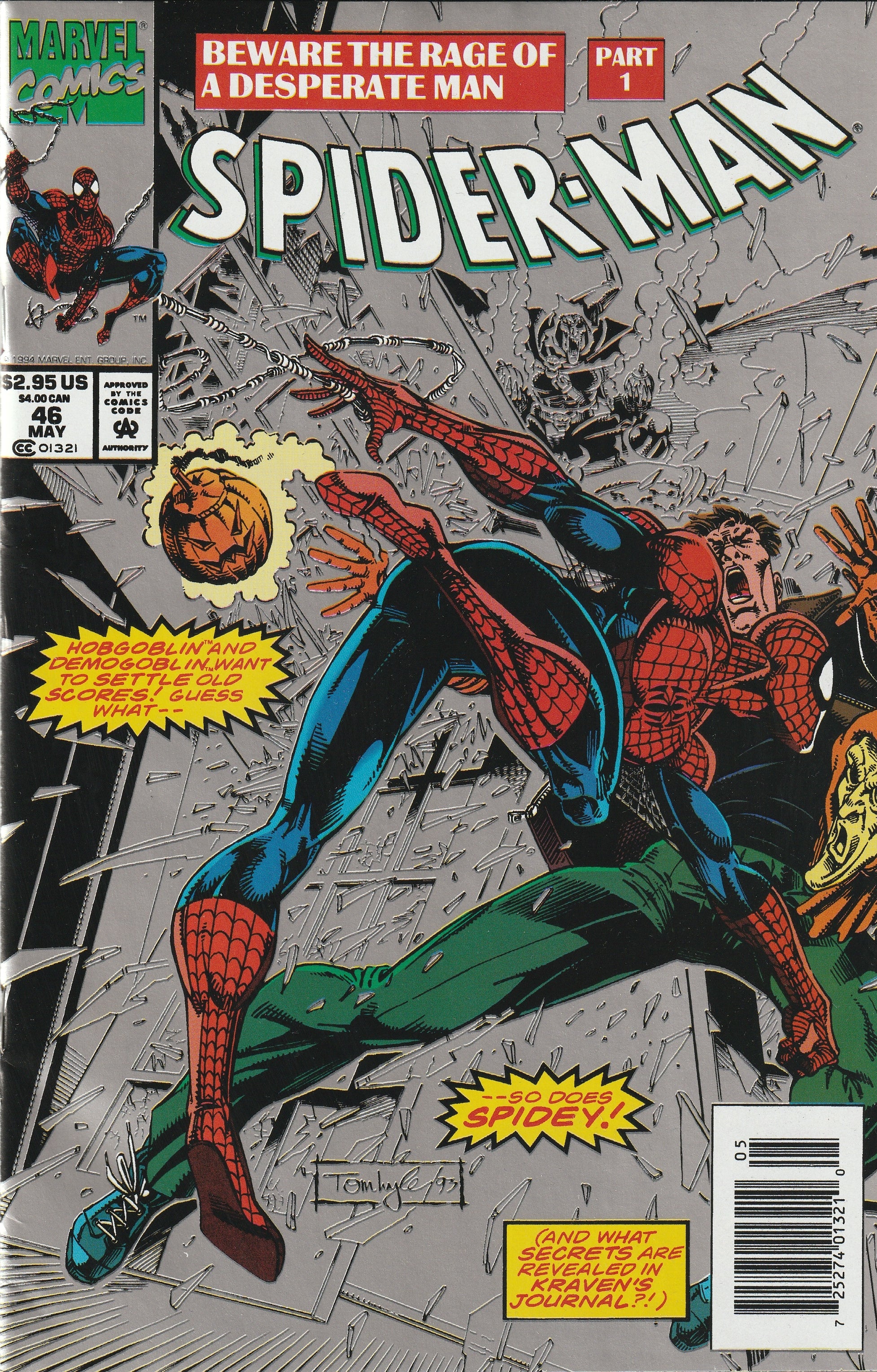 Spider-Man #46 w/Animation Cel