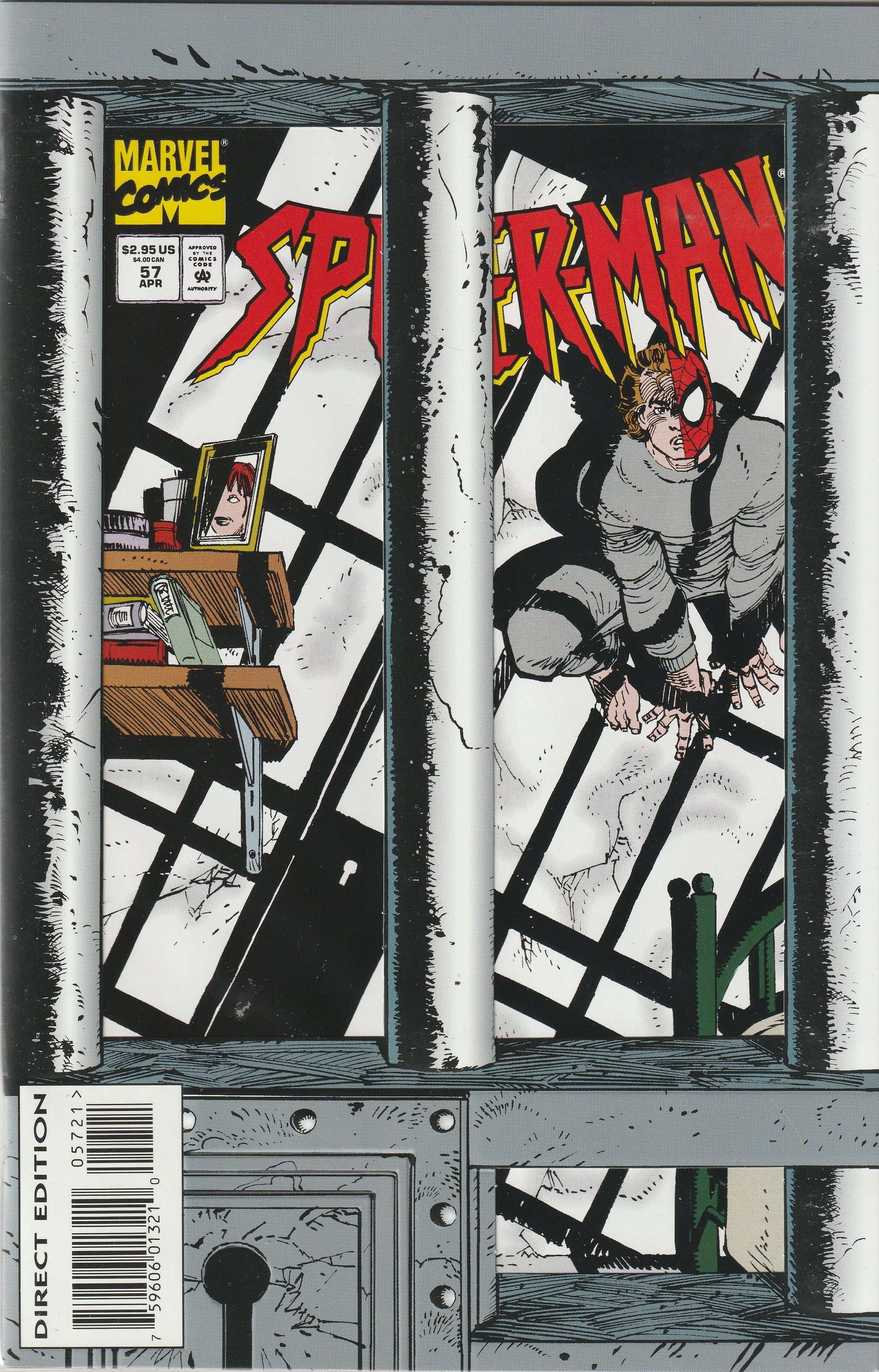Spider-Man #57 Die Cut Cover