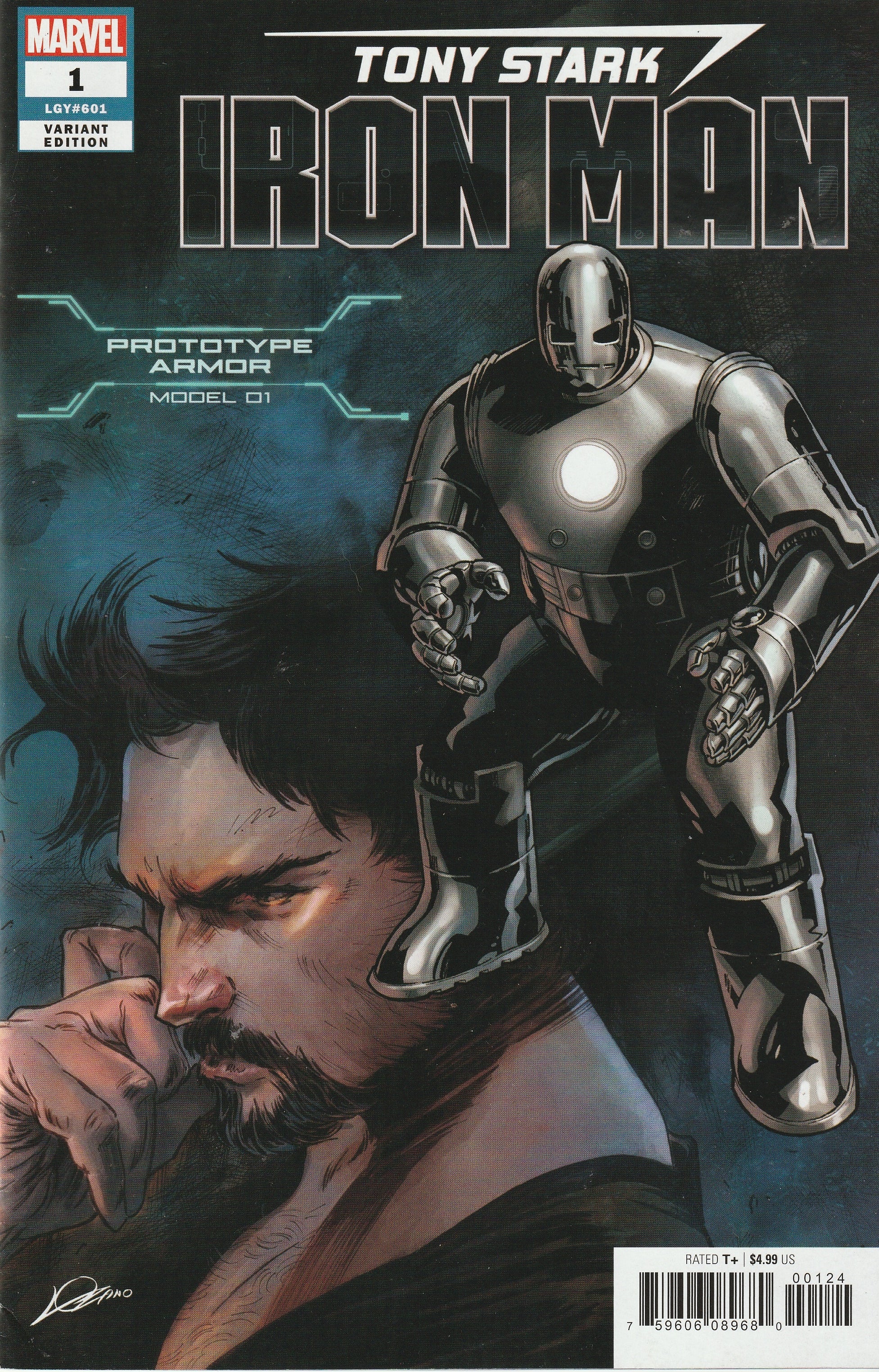 Tony Stark: Iron Man #1 Variant