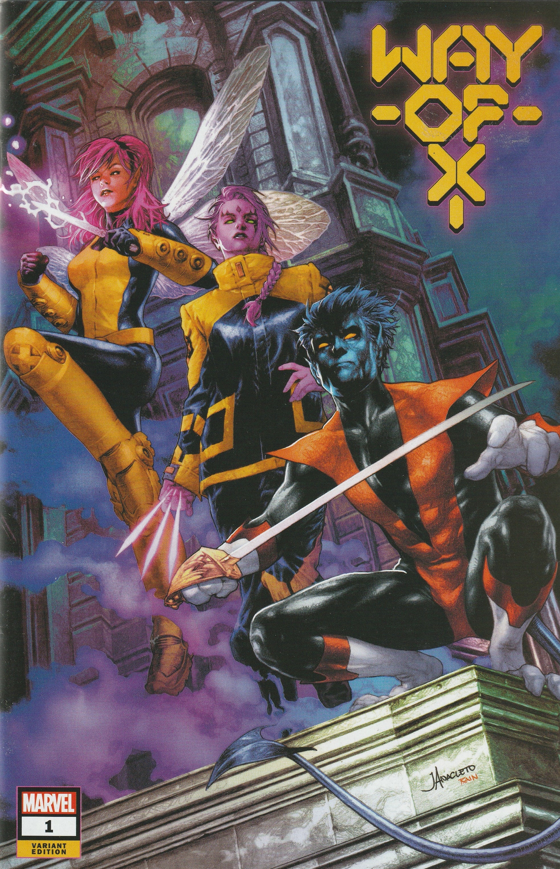 Way of X #1 Variant by Jay Anacleto