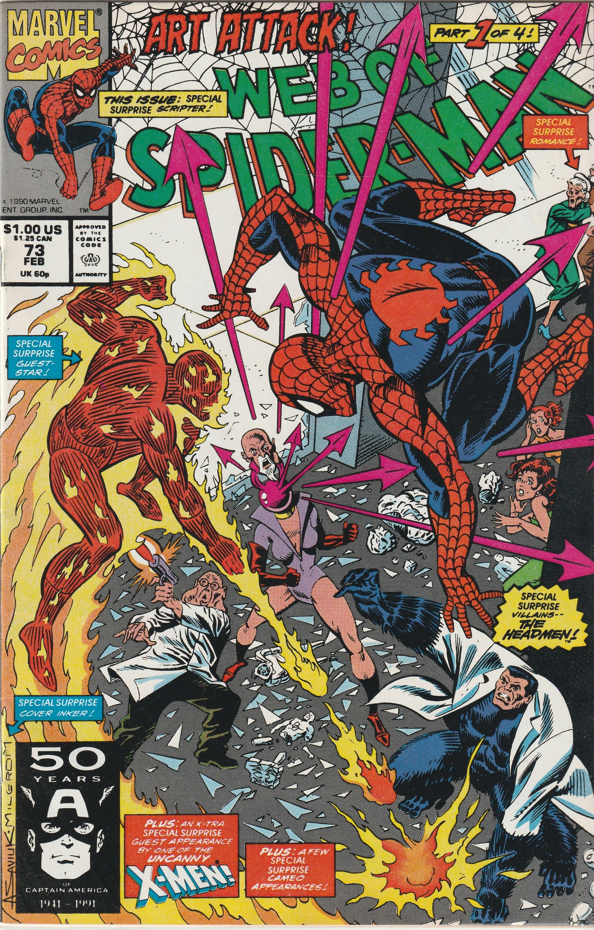 Web of Spider-Man #73