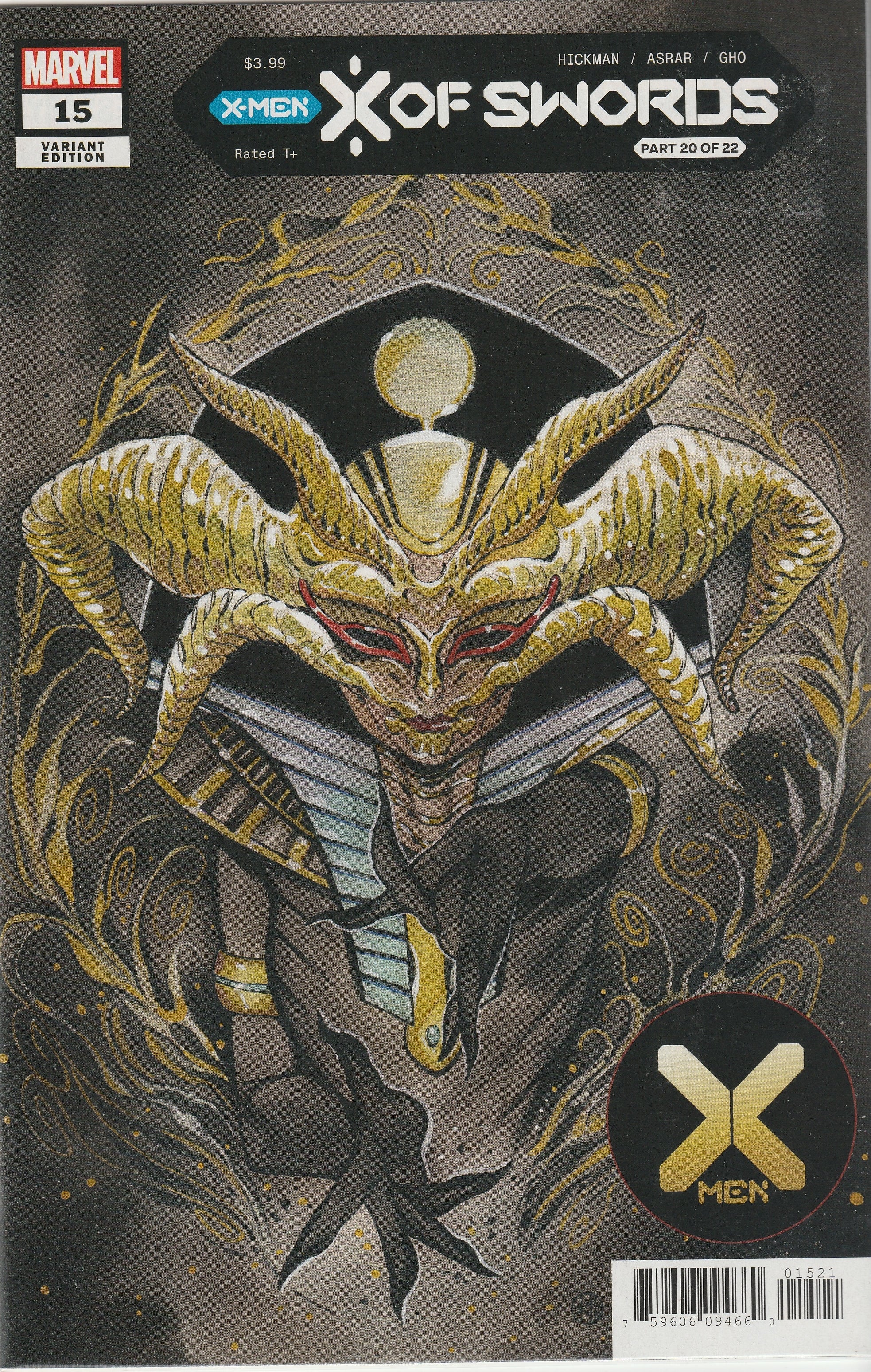 X-Men #15 X of Swords Variant Cover